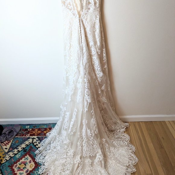 Sottero and Midgley Winifred Bridal Gown Size 10 ALTERED - Picture 11 of 16